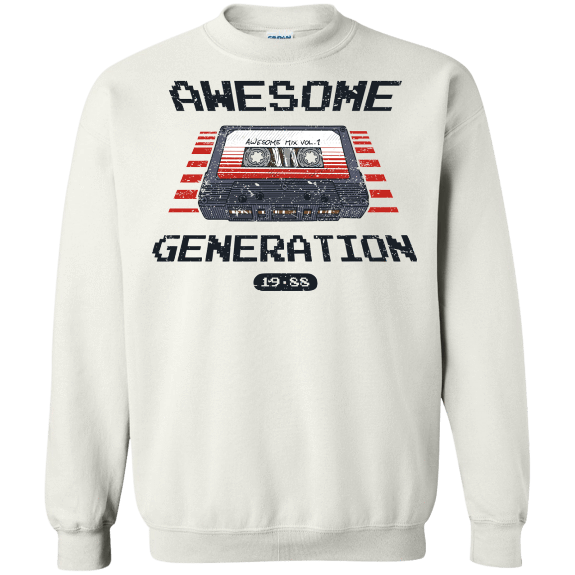 Sweatshirts White / Small Awesome Generation Crewneck Sweatshirt