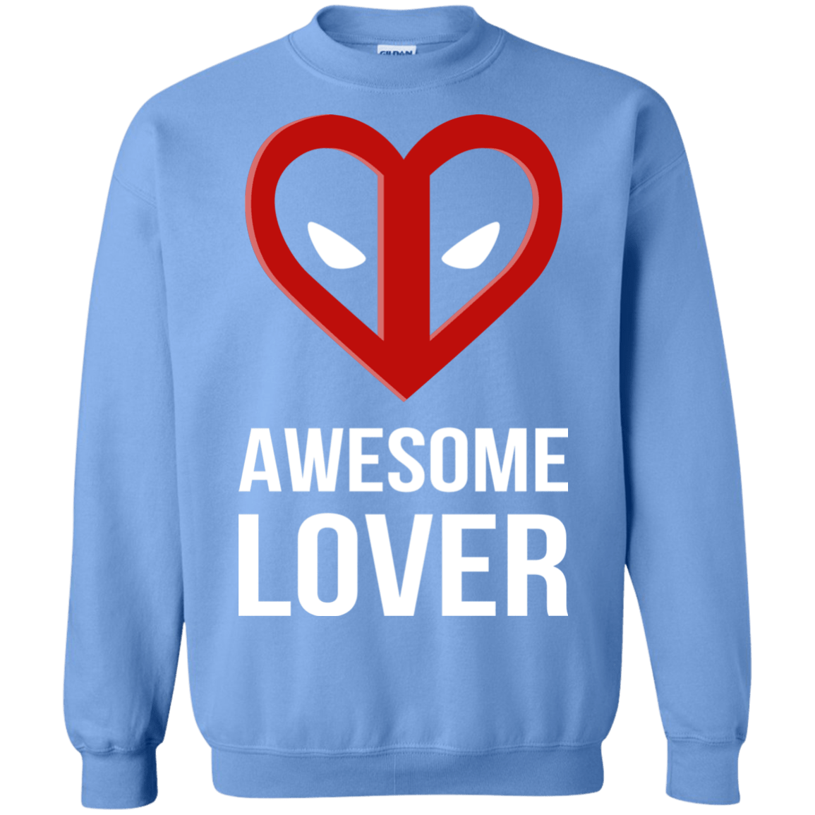 Sweatshirts Carolina Blue / Small Awesome lover Crewneck Sweatshirt