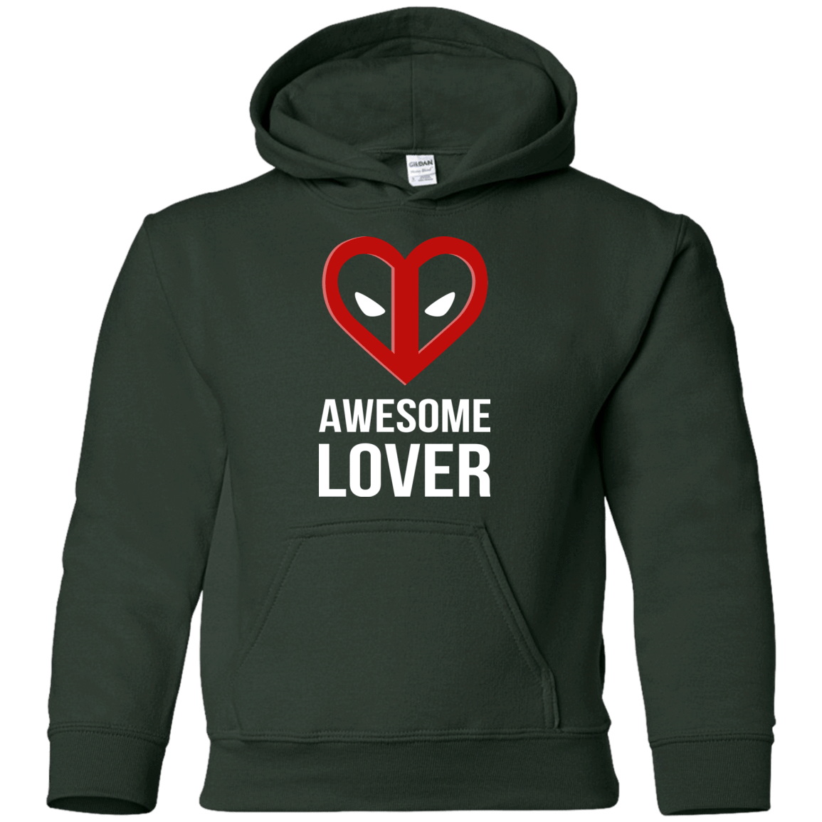 Sweatshirts Forest Green / YS Awesome lover Youth Hoodie