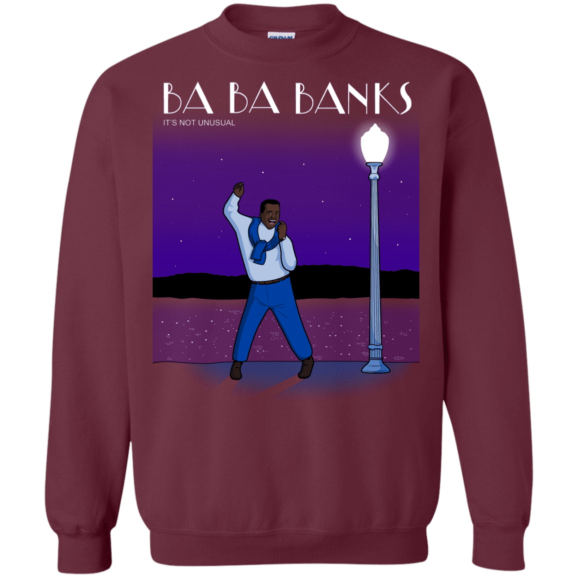 Sweatshirts Maroon / S Ba Ba Banks Crewneck Sweatshirt