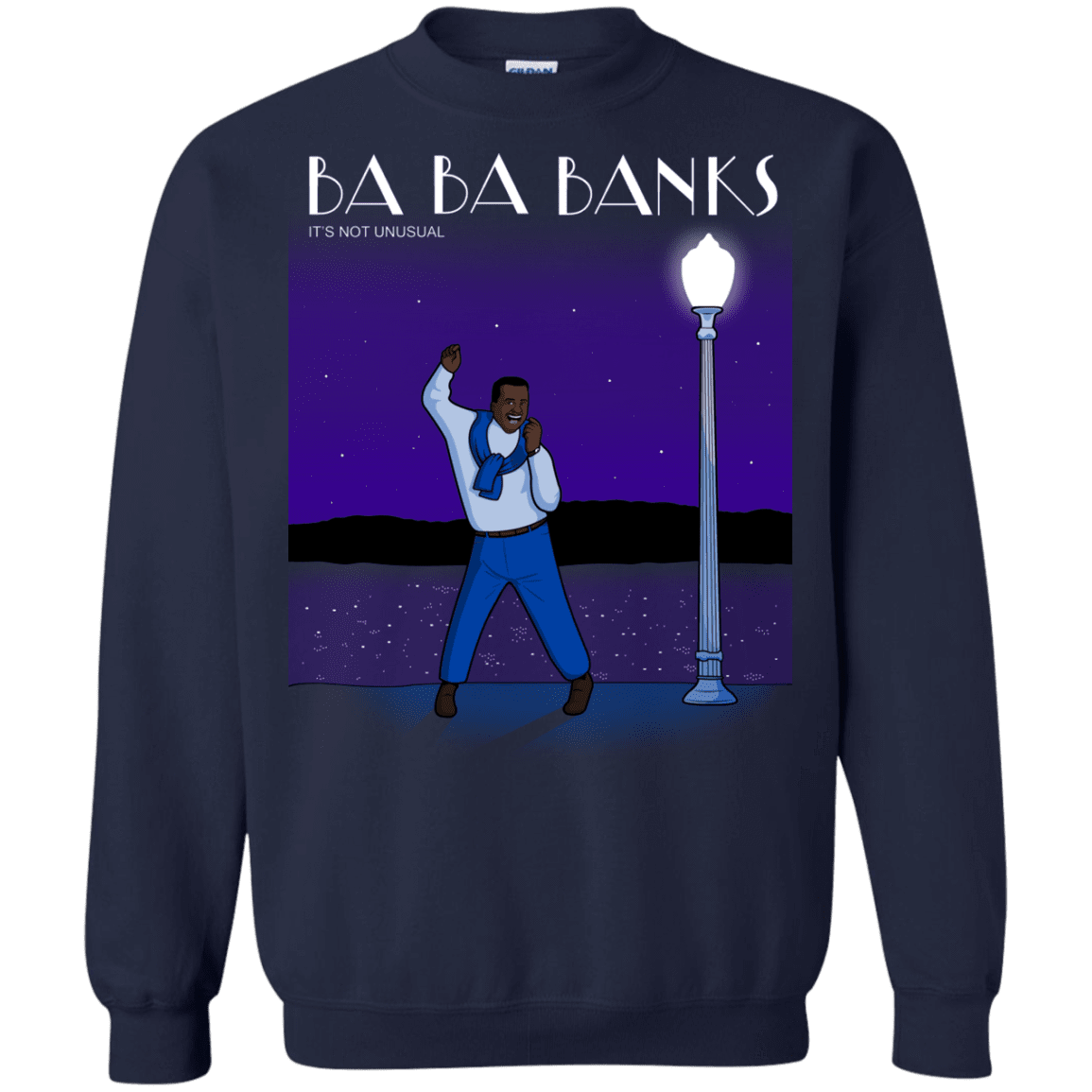 Sweatshirts Navy / S Ba Ba Banks Crewneck Sweatshirt