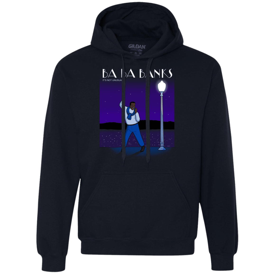 Sweatshirts Navy / S Ba Ba Banks Premium Fleece Hoodie