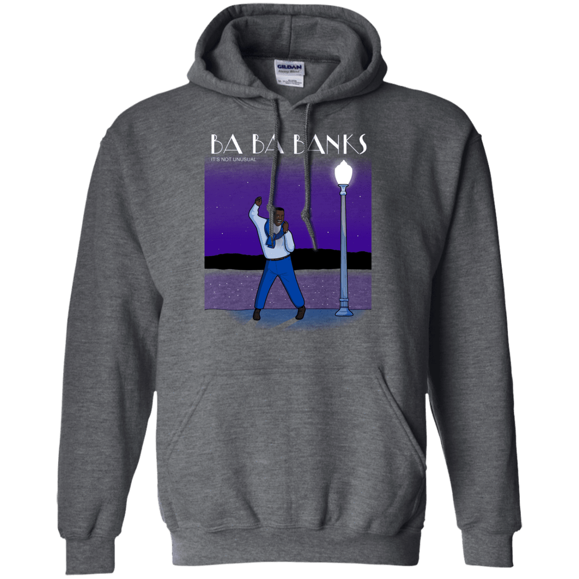 Sweatshirts Dark Heather / S Ba Ba Banks Pullover Hoodie