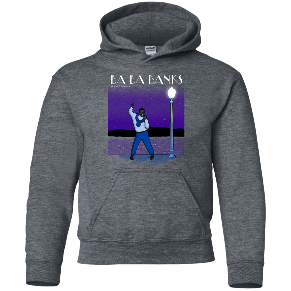 Sweatshirts Dark Heather / YS Ba Ba Banks Youth Hoodie