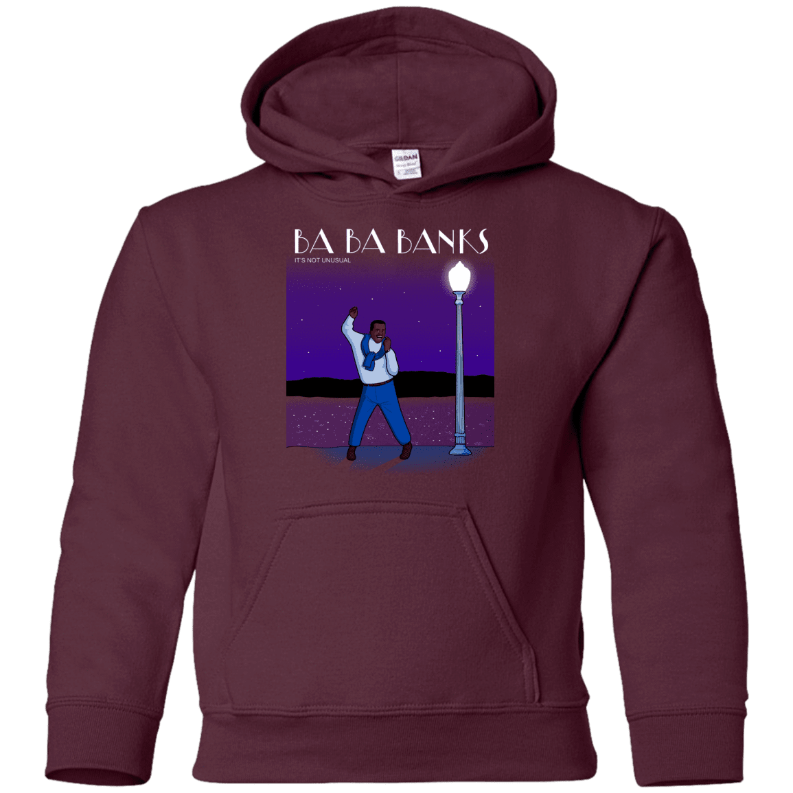 Sweatshirts Maroon / YS Ba Ba Banks Youth Hoodie