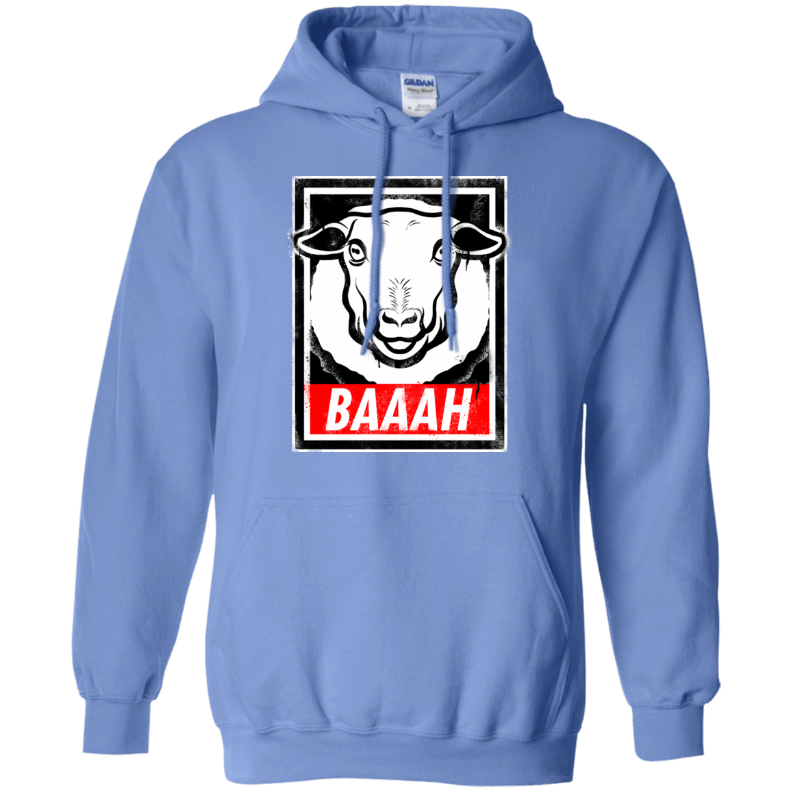 Sweatshirts Carolina Blue / Small BAAAH Pullover Hoodie