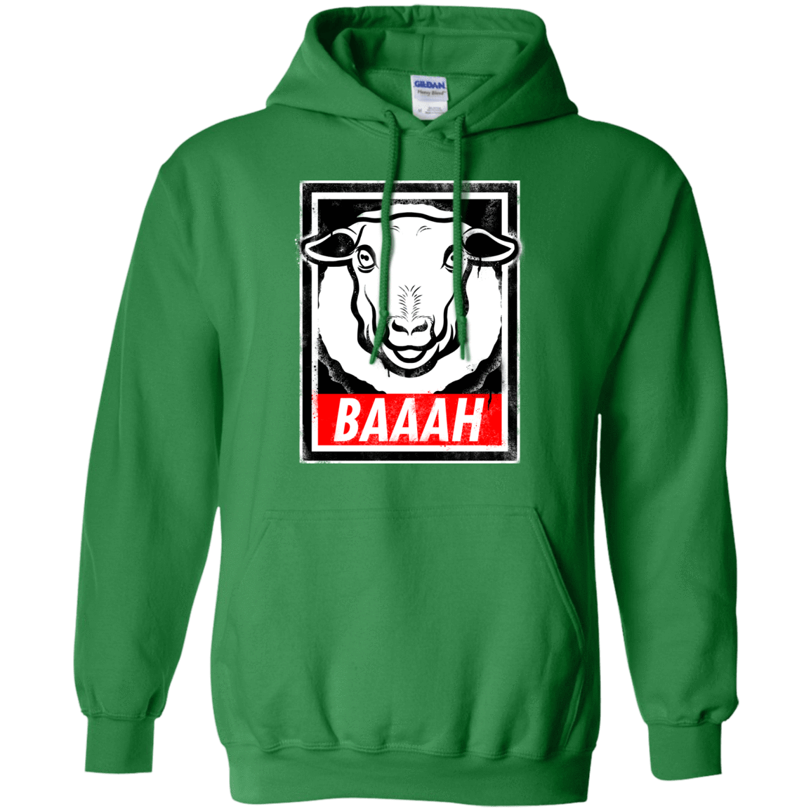 Sweatshirts Irish Green / Small BAAAH Pullover Hoodie