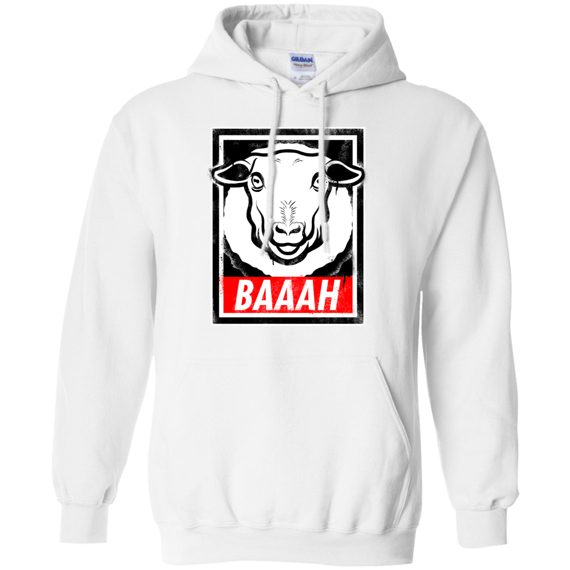 Sweatshirts White / Small BAAAH Pullover Hoodie