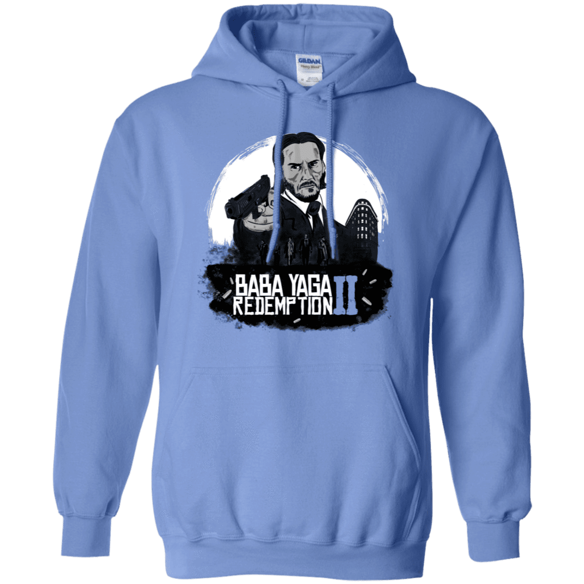 Sweatshirts Carolina Blue / S Baba Yaga Redeption Pullover Hoodie