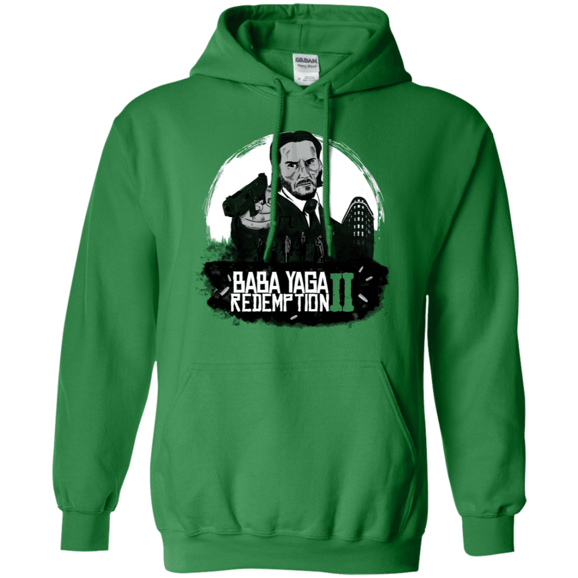 Sweatshirts Irish Green / S Baba Yaga Redeption Pullover Hoodie