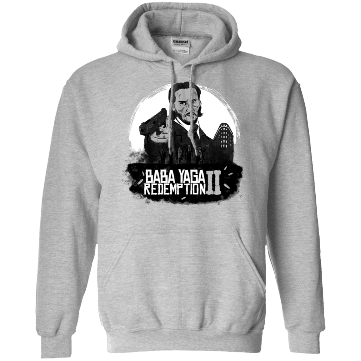 Sweatshirts Sport Grey / S Baba Yaga Redeption Pullover Hoodie
