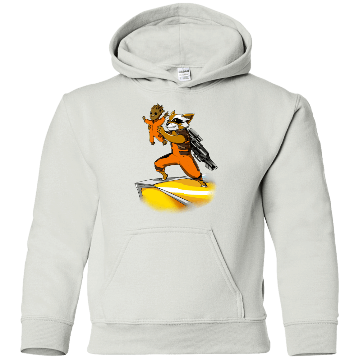 Sweatshirts White / YS Baby Groot Youth Hoodie
