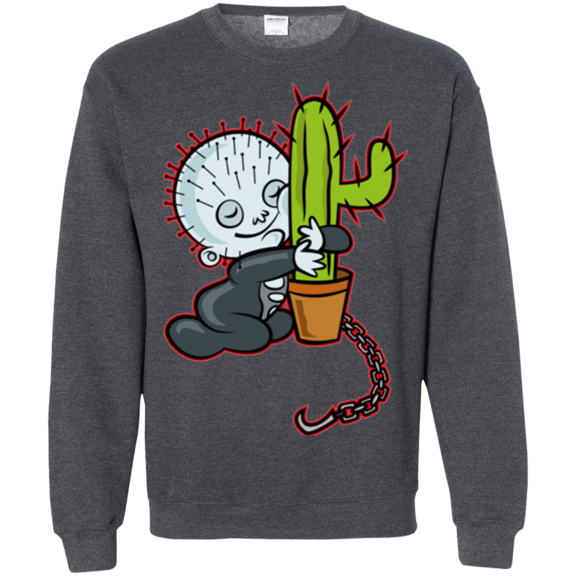 Sweatshirts Dark Heather / Small Baby Hellraiser Crewneck Sweatshirt
