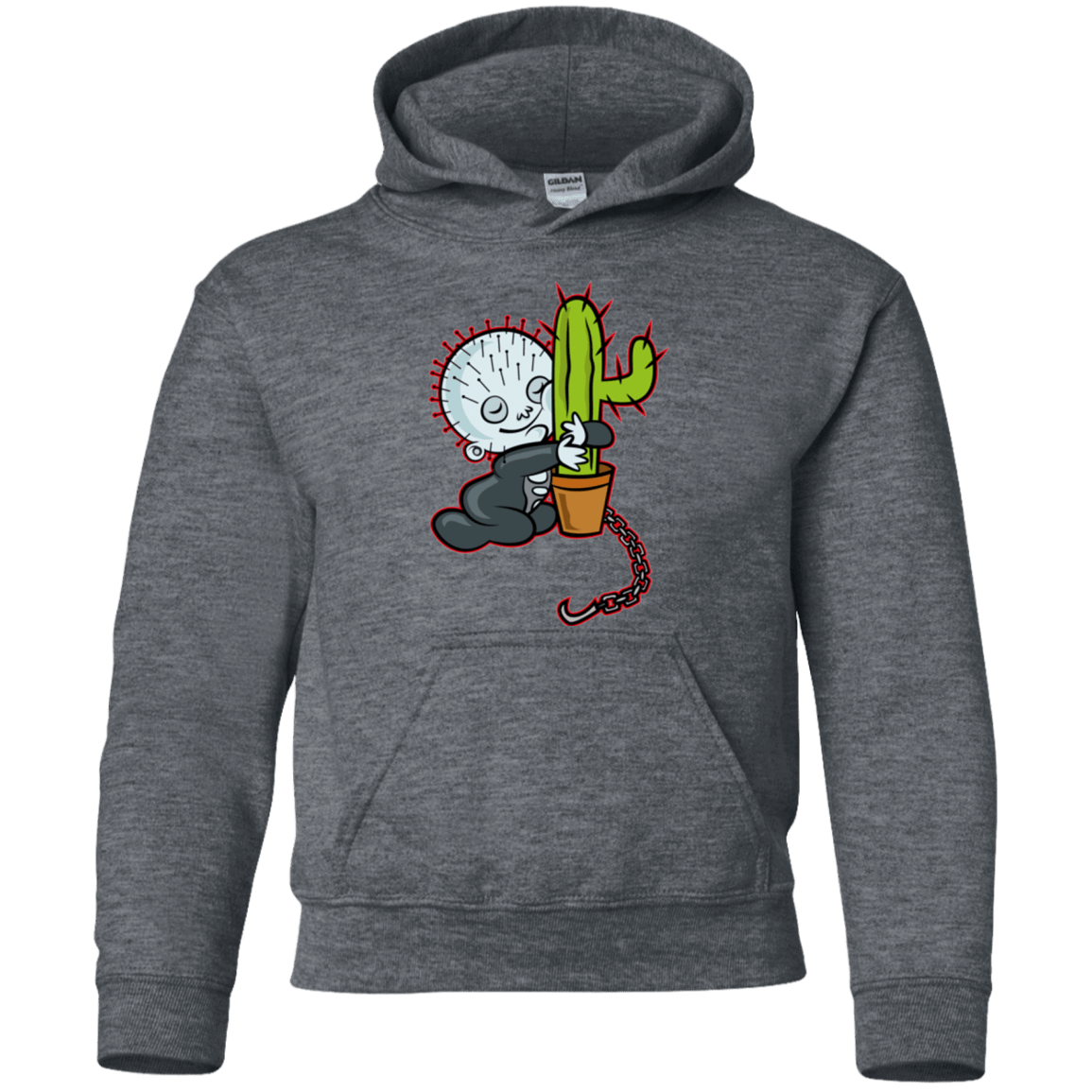 Sweatshirts Dark Heather / YS Baby Hellraiser Youth Hoodie
