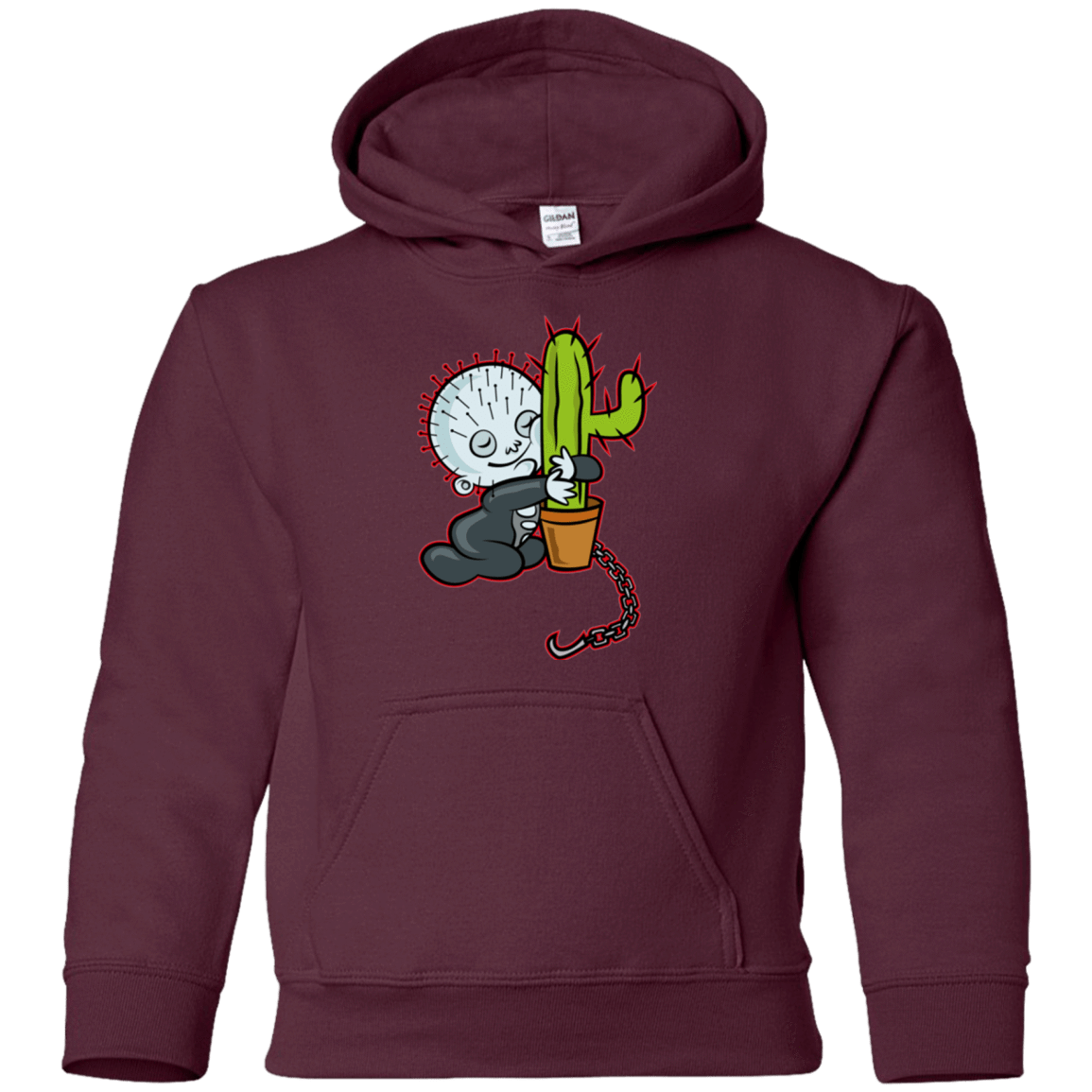Sweatshirts Maroon / YS Baby Hellraiser Youth Hoodie