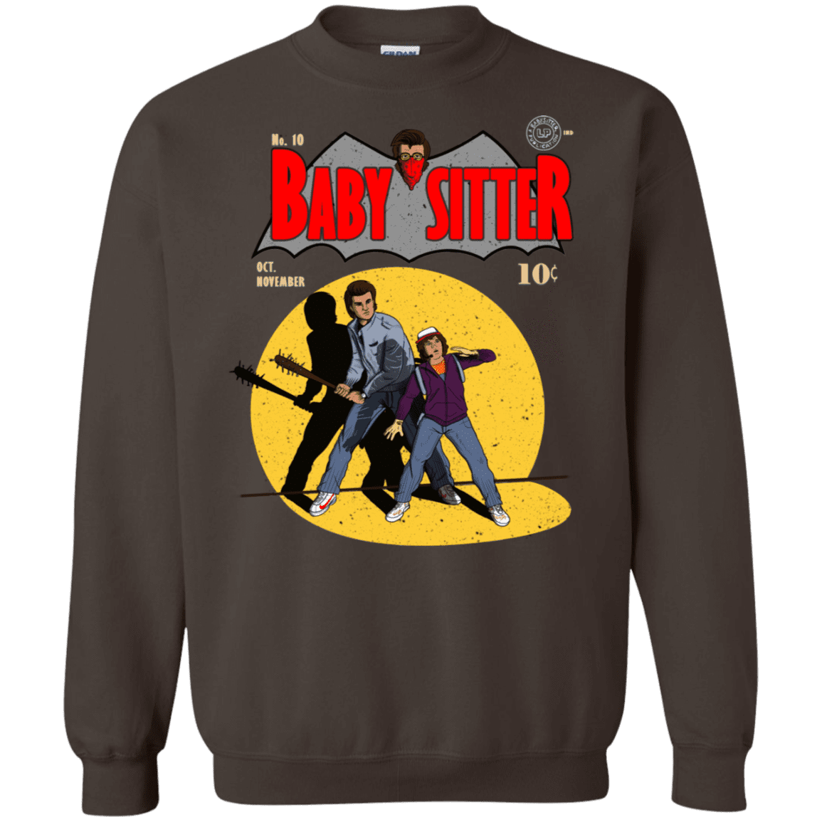 Sweatshirts Dark Chocolate / S Babysitter Batman Crewneck Sweatshirt