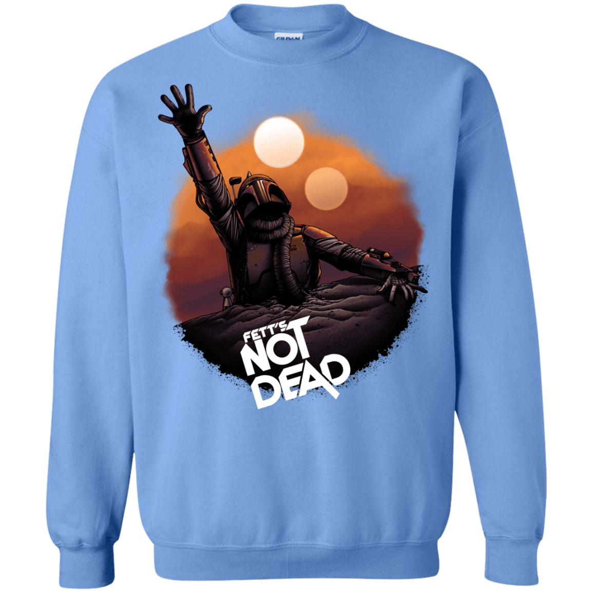 Sweatshirts Carolina Blue / Small Back From The Pit Crewneck Sweatshirt