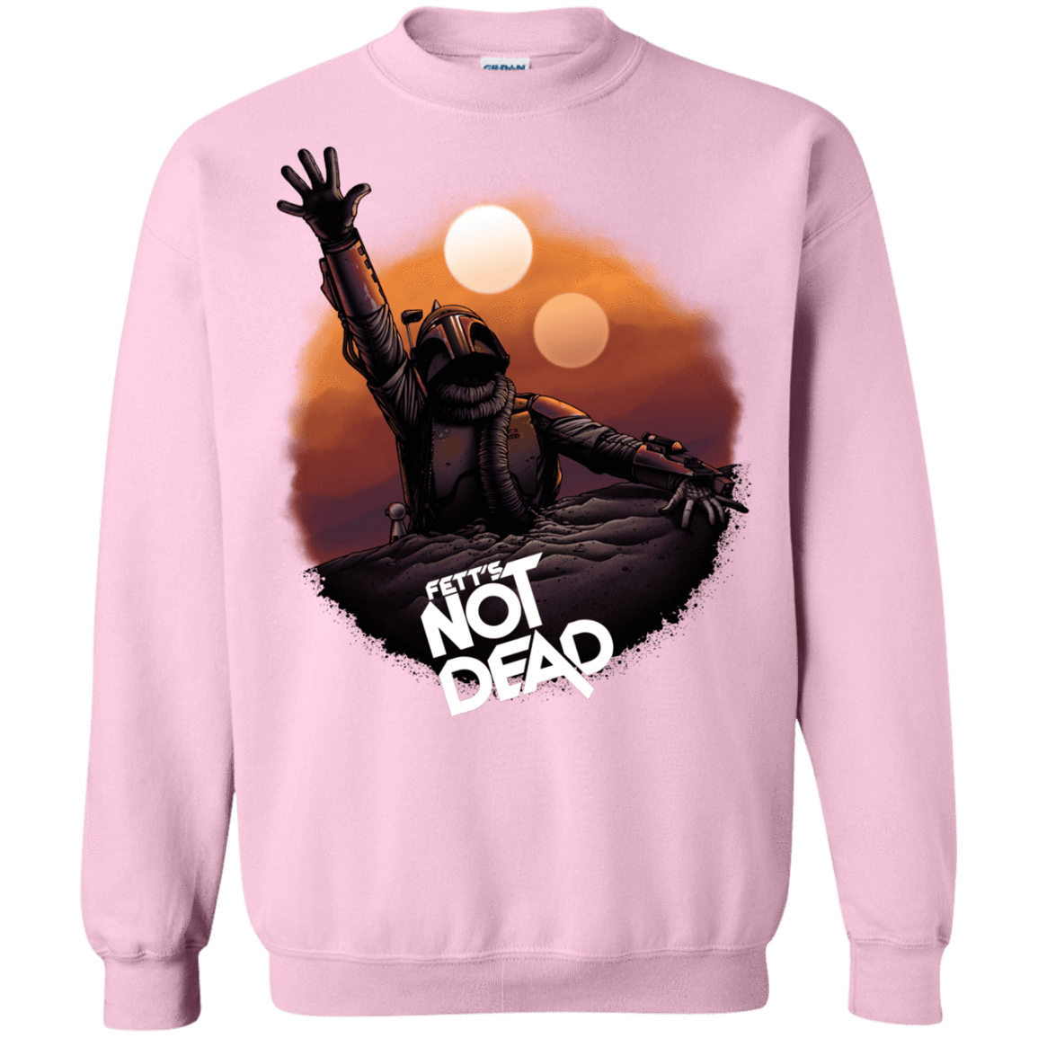 Sweatshirts Light Pink / Small Back From The Pit Crewneck Sweatshirt