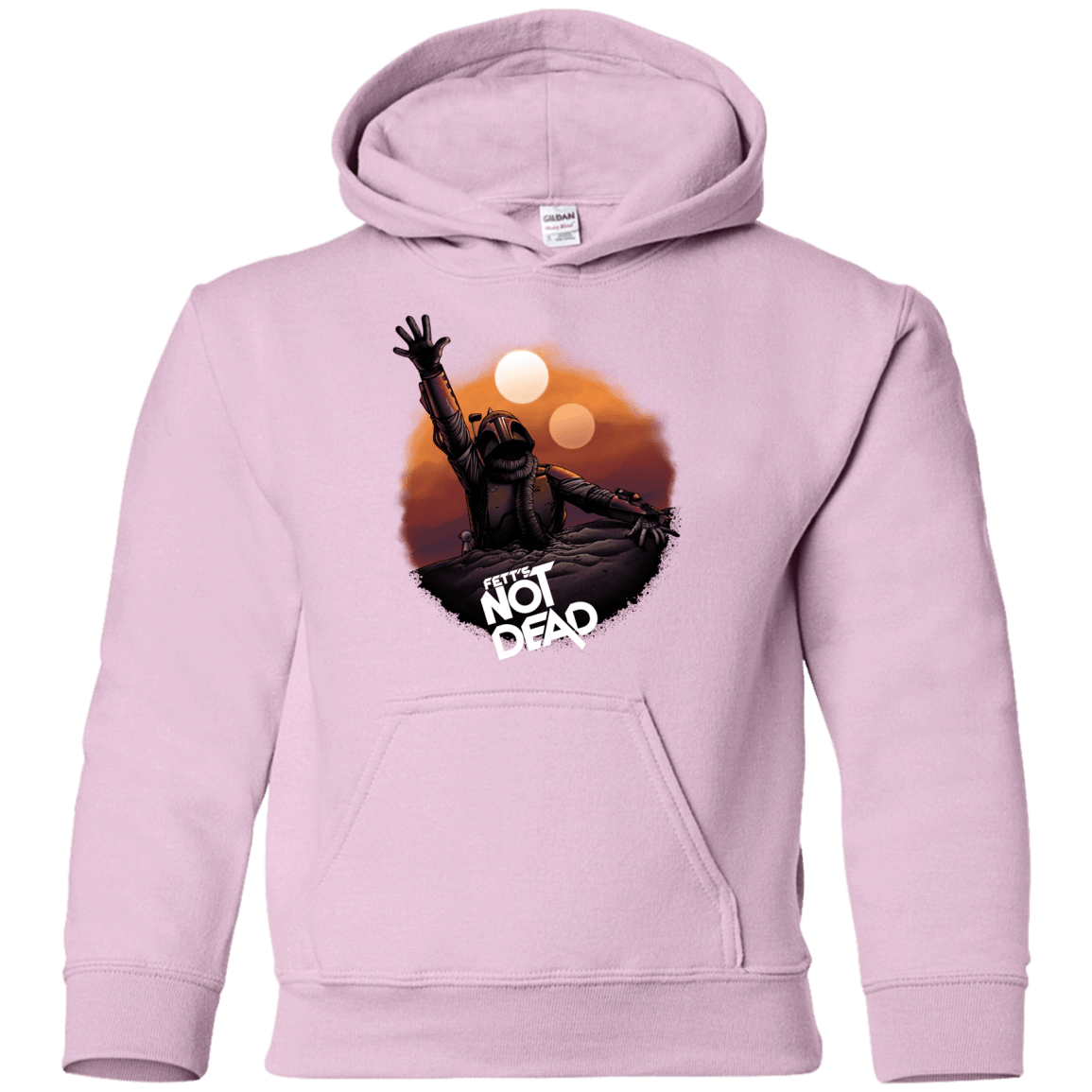 Sweatshirts Light Pink / YS Back From The Pit Youth Hoodie
