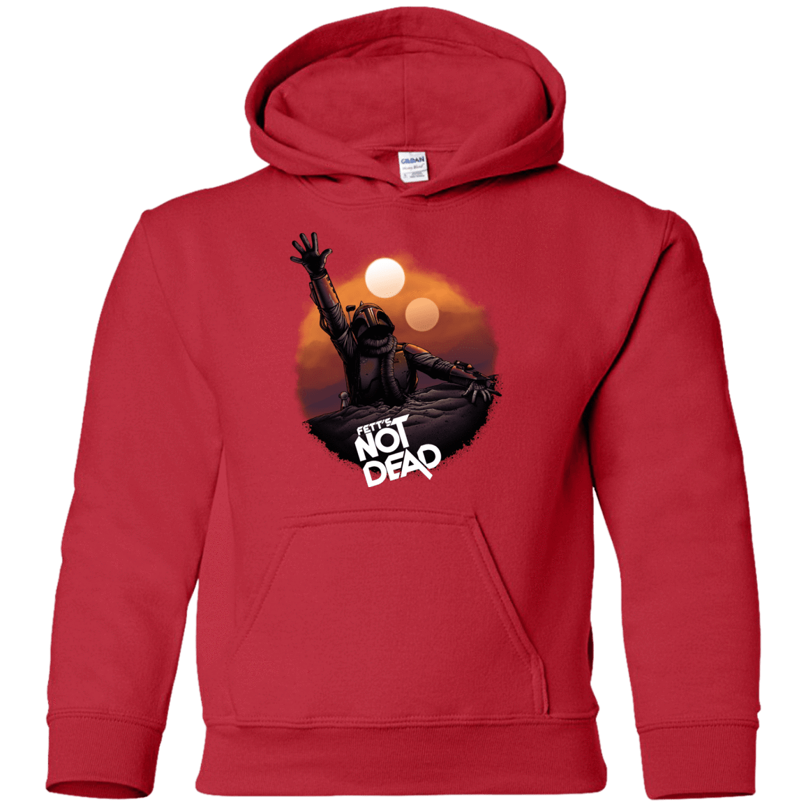 Sweatshirts Red / YS Back From The Pit Youth Hoodie