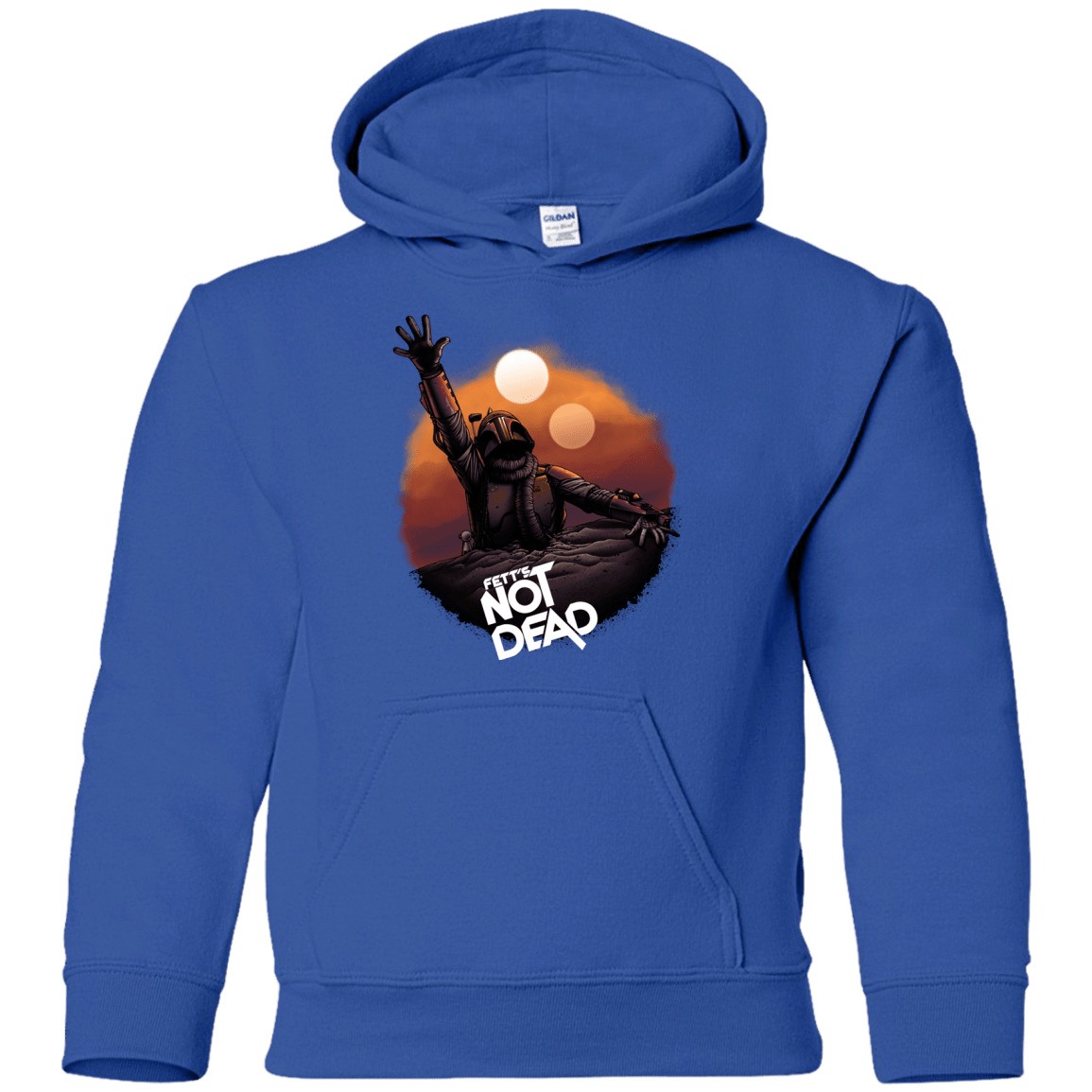 Sweatshirts Royal / YS Back From The Pit Youth Hoodie