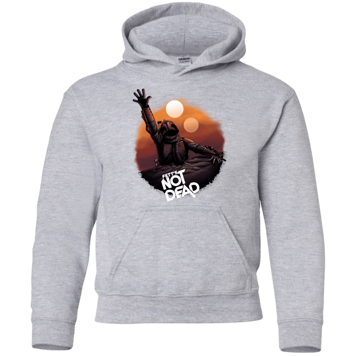 Sweatshirts Sport Grey / YS Back From The Pit Youth Hoodie