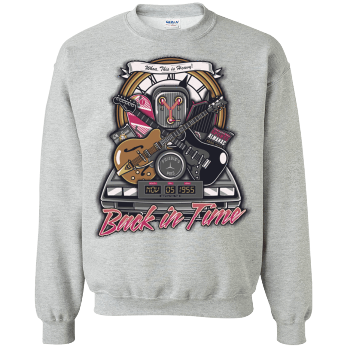 Sweatshirts Sport Grey / Small Back in time Crewneck Sweatshirt