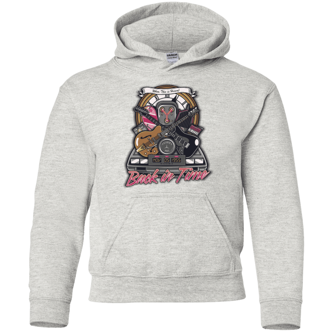 Sweatshirts Ash / YS Back in time Youth Hoodie