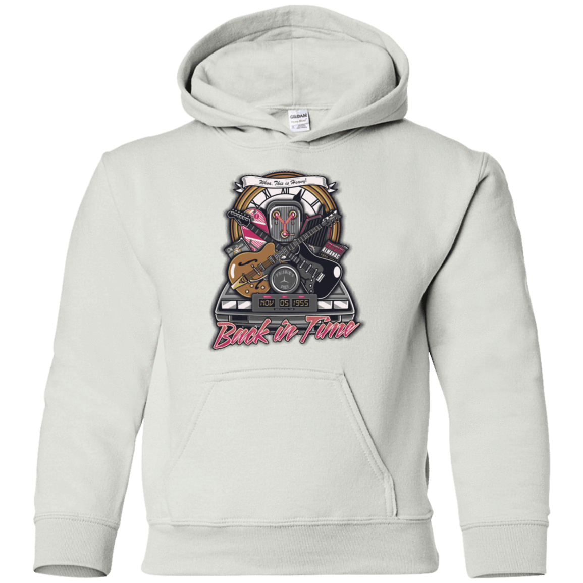 Sweatshirts White / YS Back in time Youth Hoodie