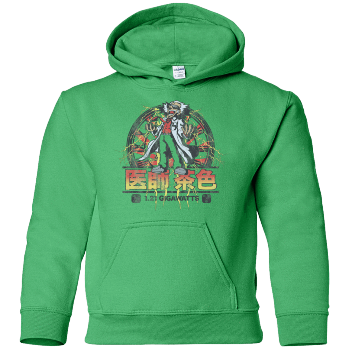 Sweatshirts Irish Green / YS Back to Japan Youth Hoodie