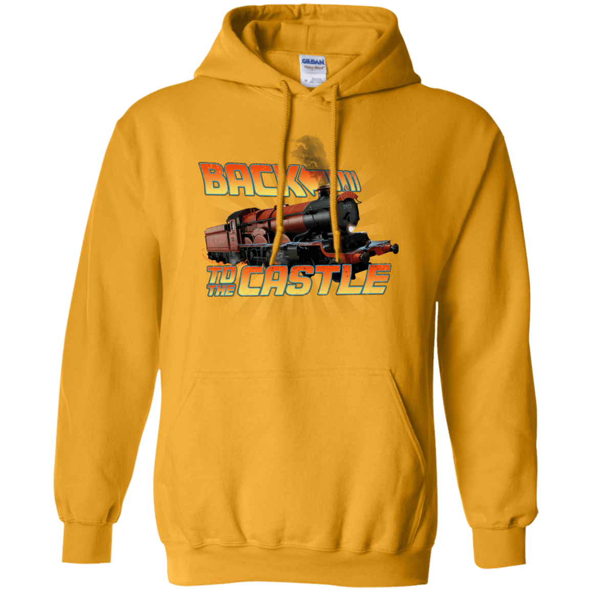 Sweatshirts Gold / Small Back to the Castle Pullover Hoodie