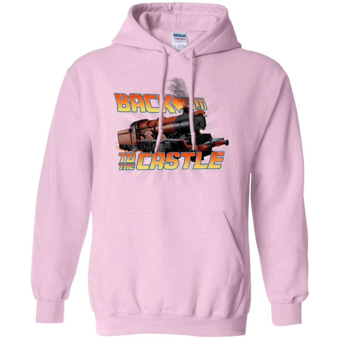 Sweatshirts Light Pink / Small Back to the Castle Pullover Hoodie
