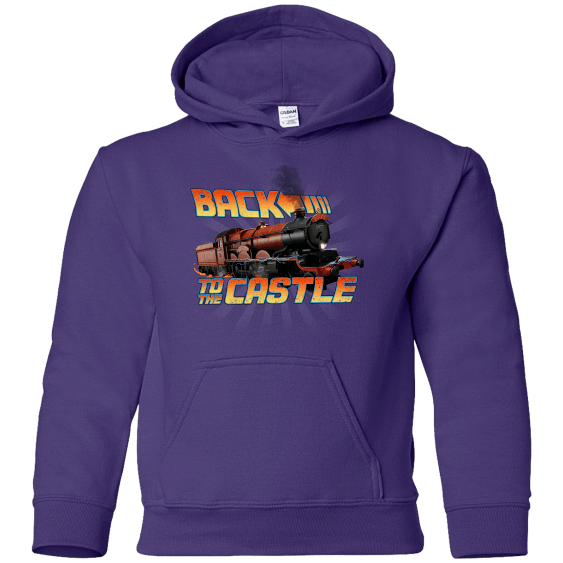 Sweatshirts Purple / YS Back to the Castle Youth Hoodie