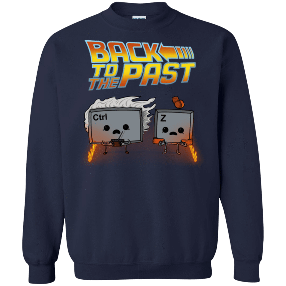Back To The Past Crewneck Sweatshirt