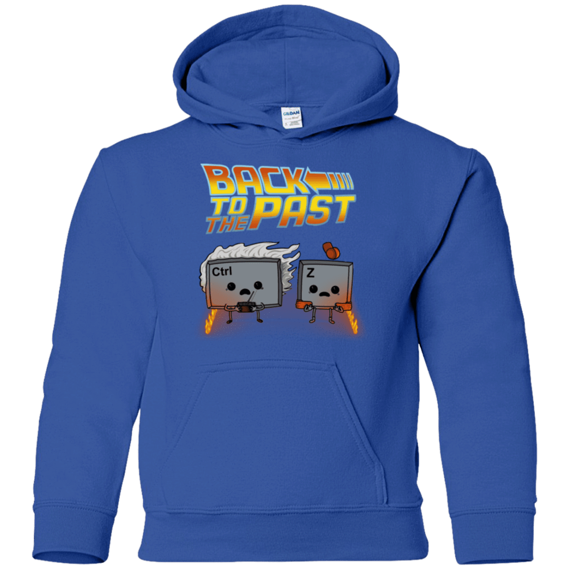 Sweatshirts Royal / YS Back To The Past Youth Hoodie