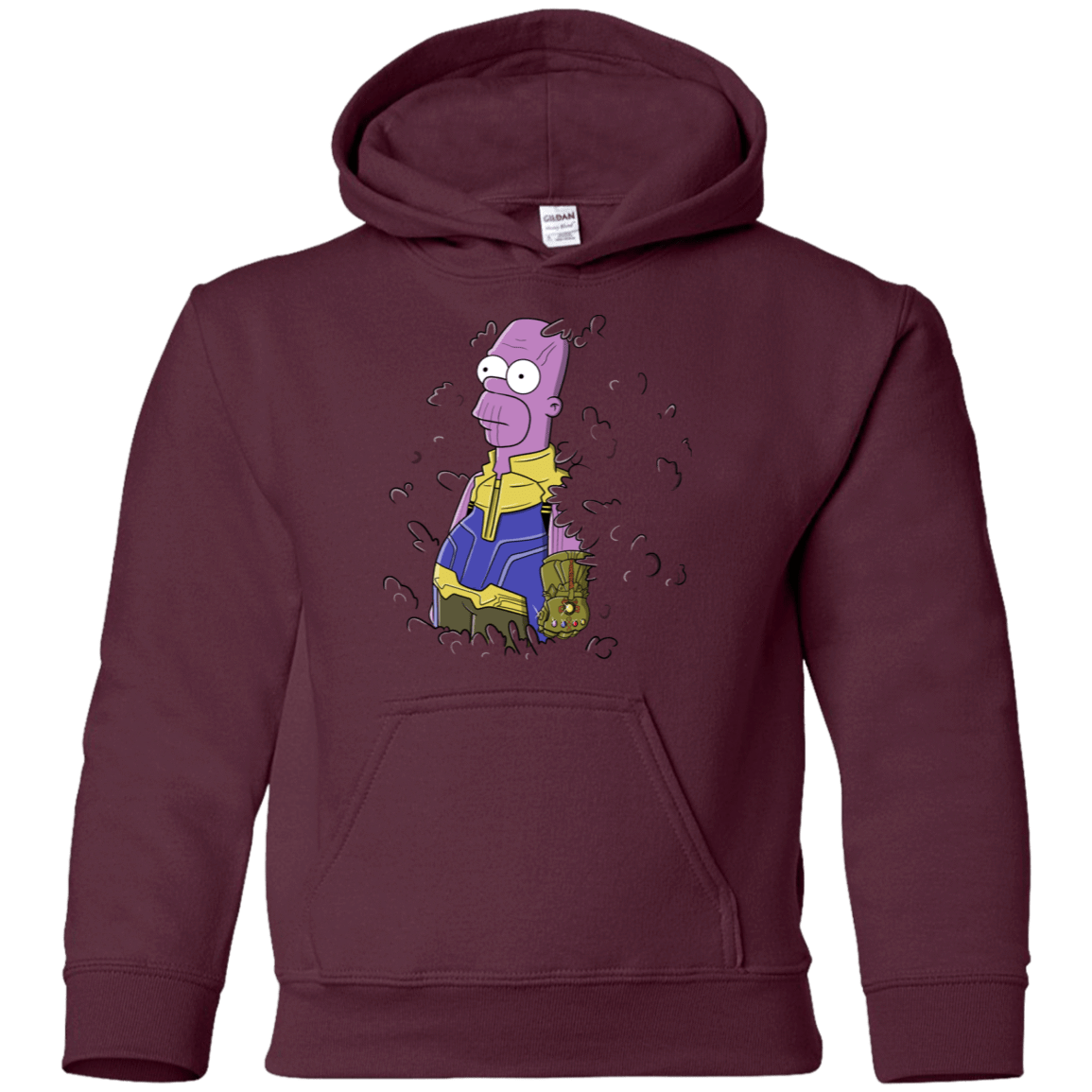 Sweatshirts Maroon / YS Back to the Portal Youth Hoodie