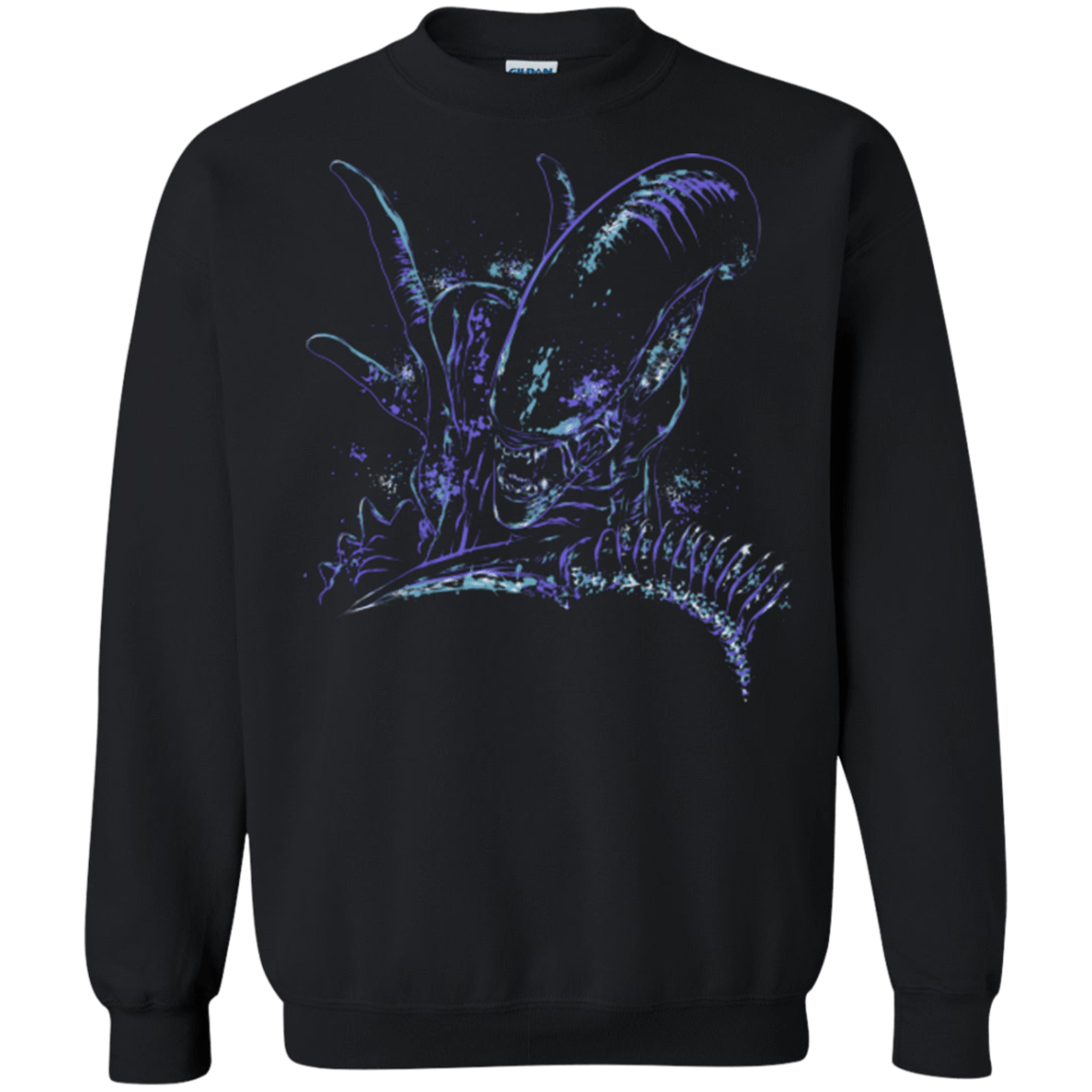 Sweatshirts Black / Small Back To The Preimitive Horror Crewneck Sweatshirt