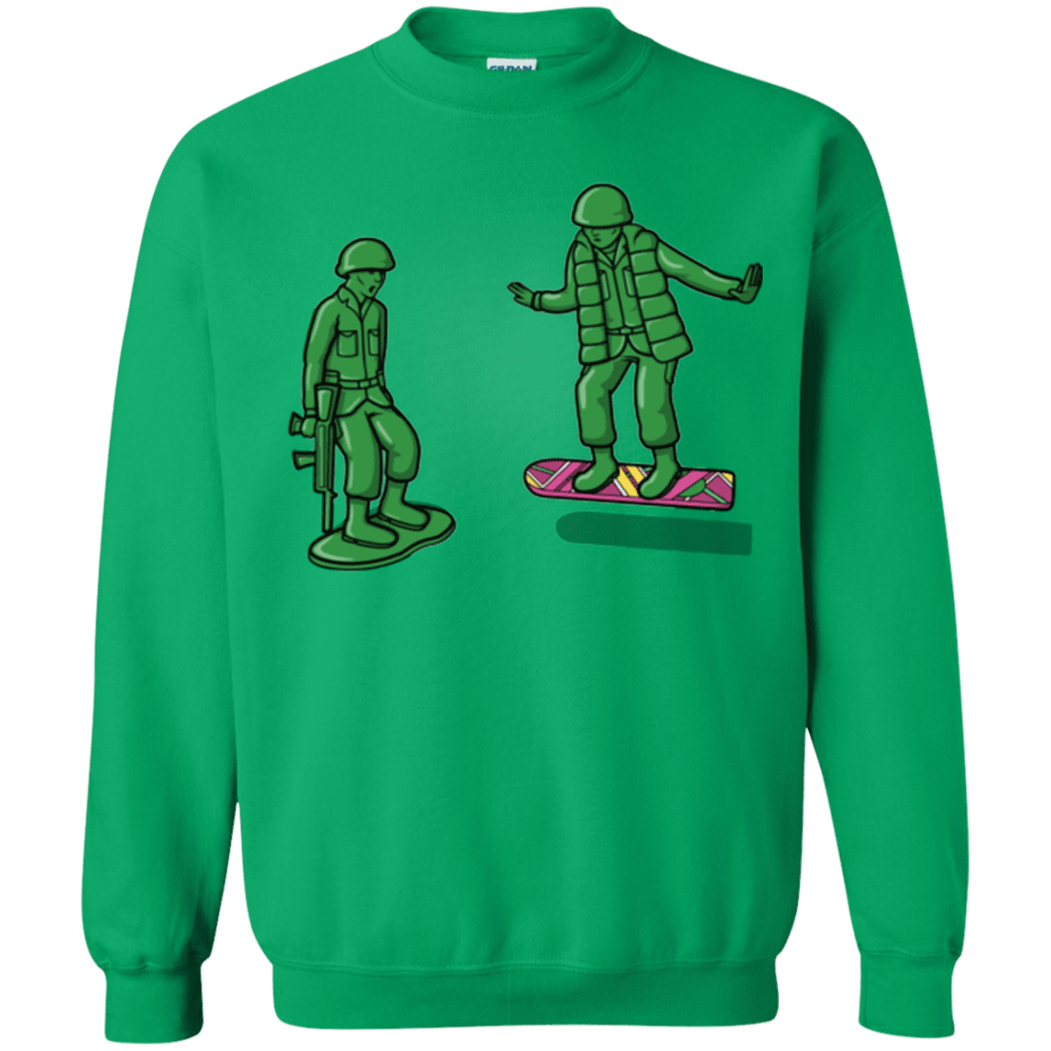 Sweatshirts Irish Green / Small Back Toy The Future Crewneck Sweatshirt