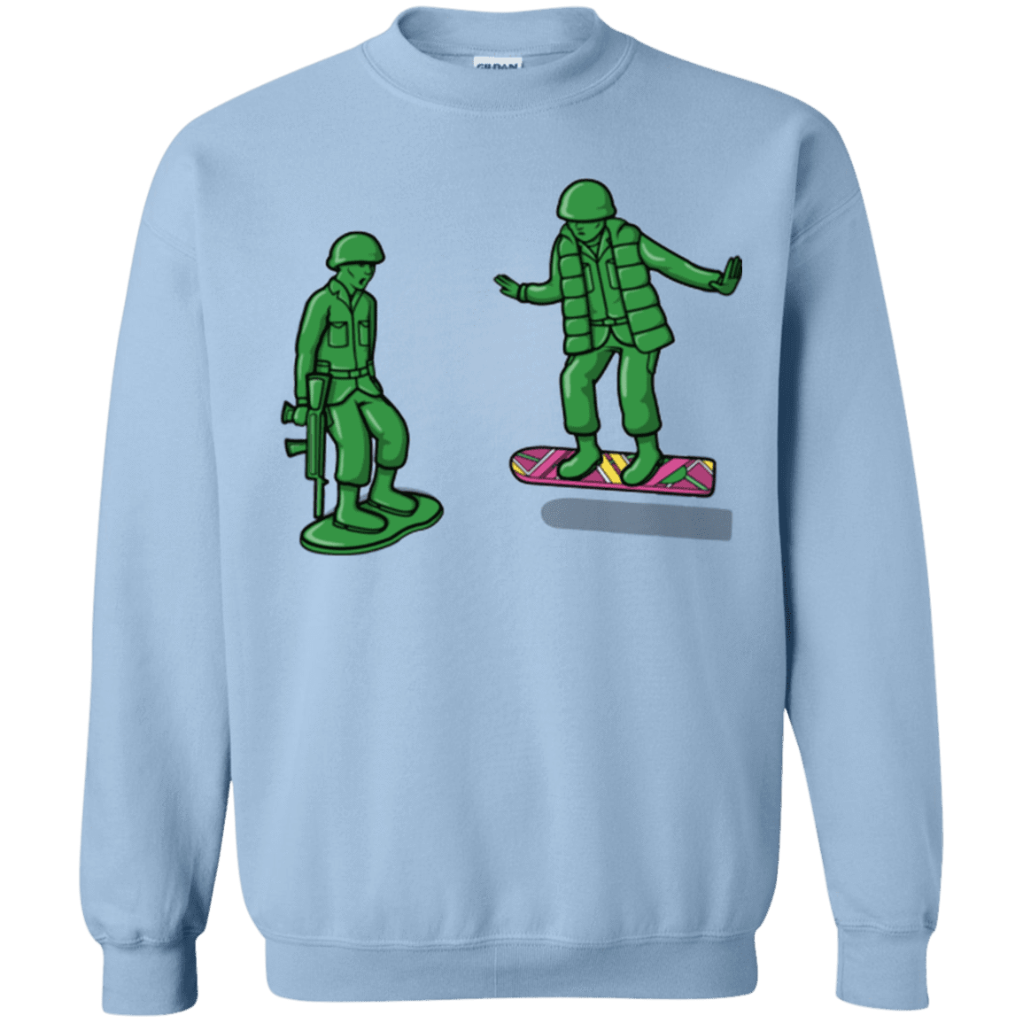 Sweatshirts Light Blue / Small Back Toy The Future Crewneck Sweatshirt
