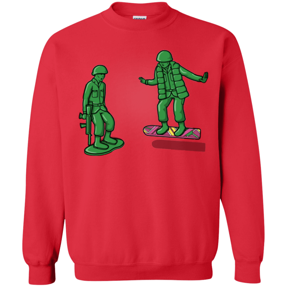 Sweatshirts Red / Small Back Toy The Future Crewneck Sweatshirt