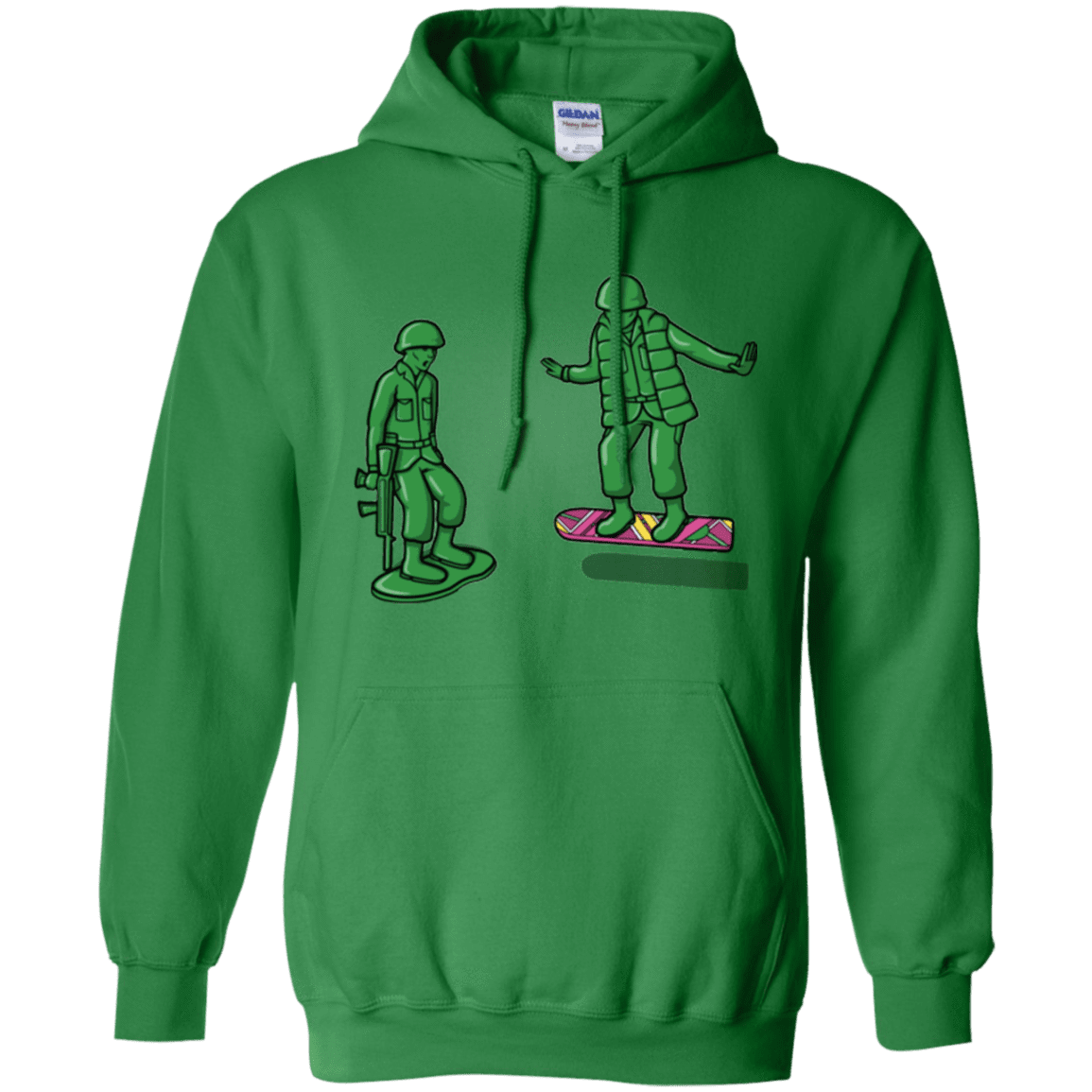 Sweatshirts Irish Green / Small Back Toy The Future Pullover Hoodie