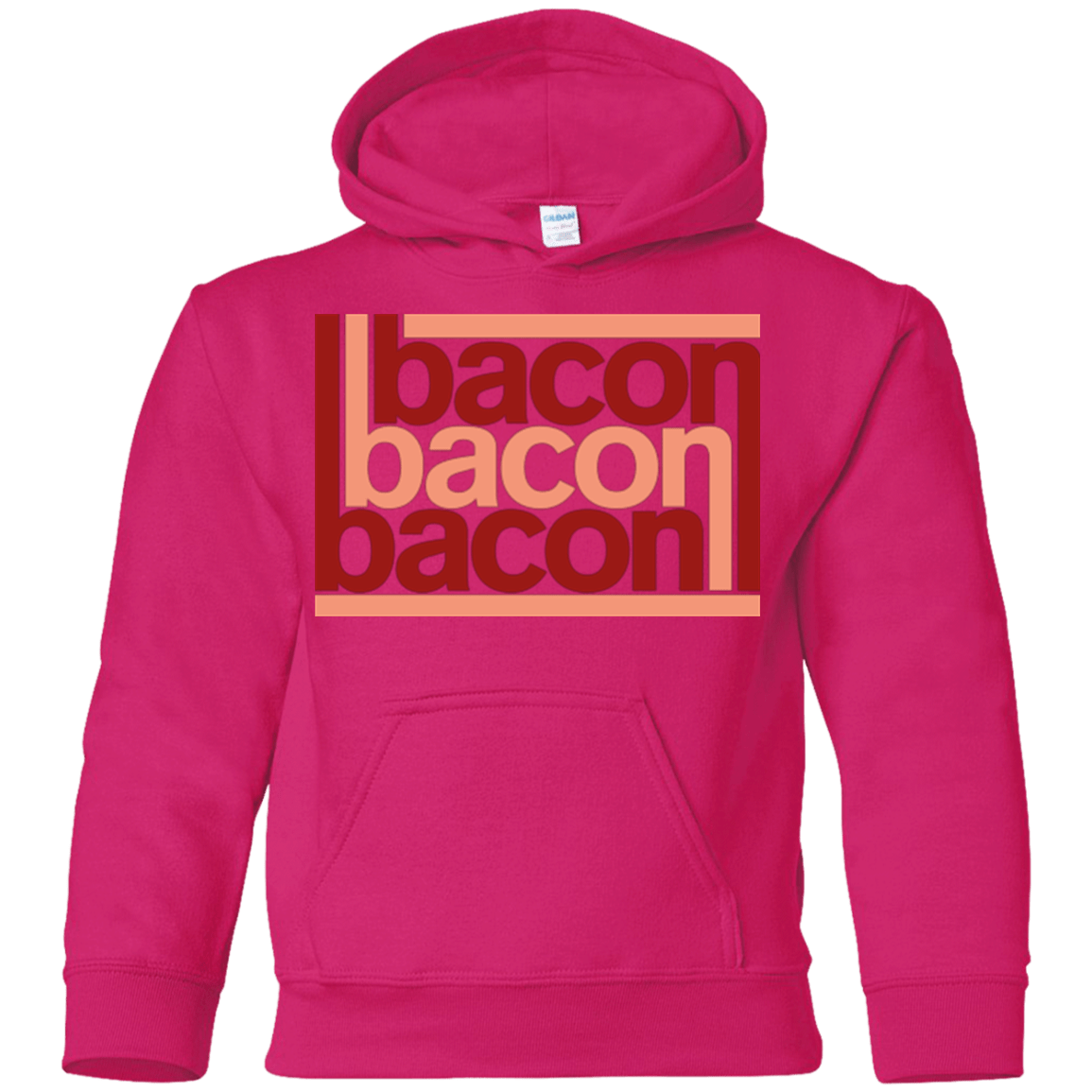 Sweatshirts Heliconia / YS Bacon-Bacon-Bacon Youth Hoodie