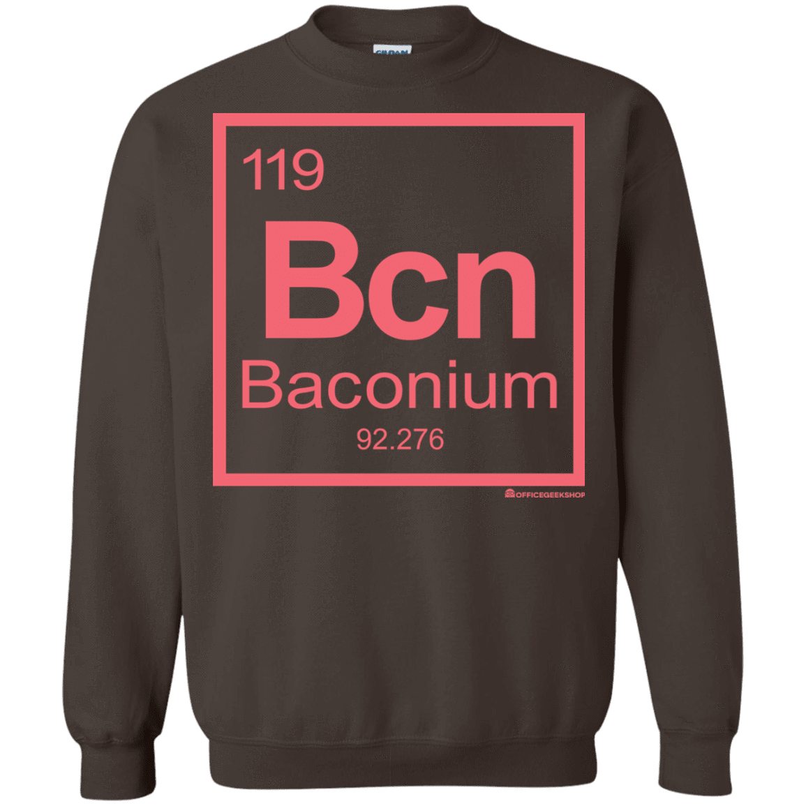 Sweatshirts Dark Chocolate / Small Baconium Crewneck Sweatshirt