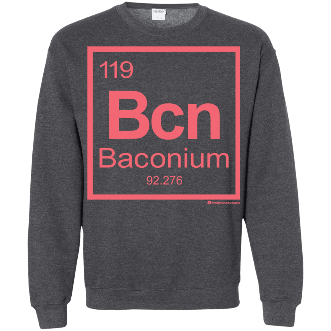 Sweatshirts Dark Heather / Small Baconium Crewneck Sweatshirt