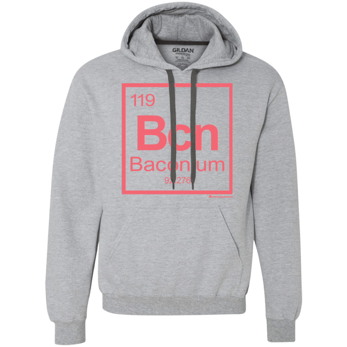 Sweatshirts Sport Grey / Small Baconium Premium Fleece Hoodie