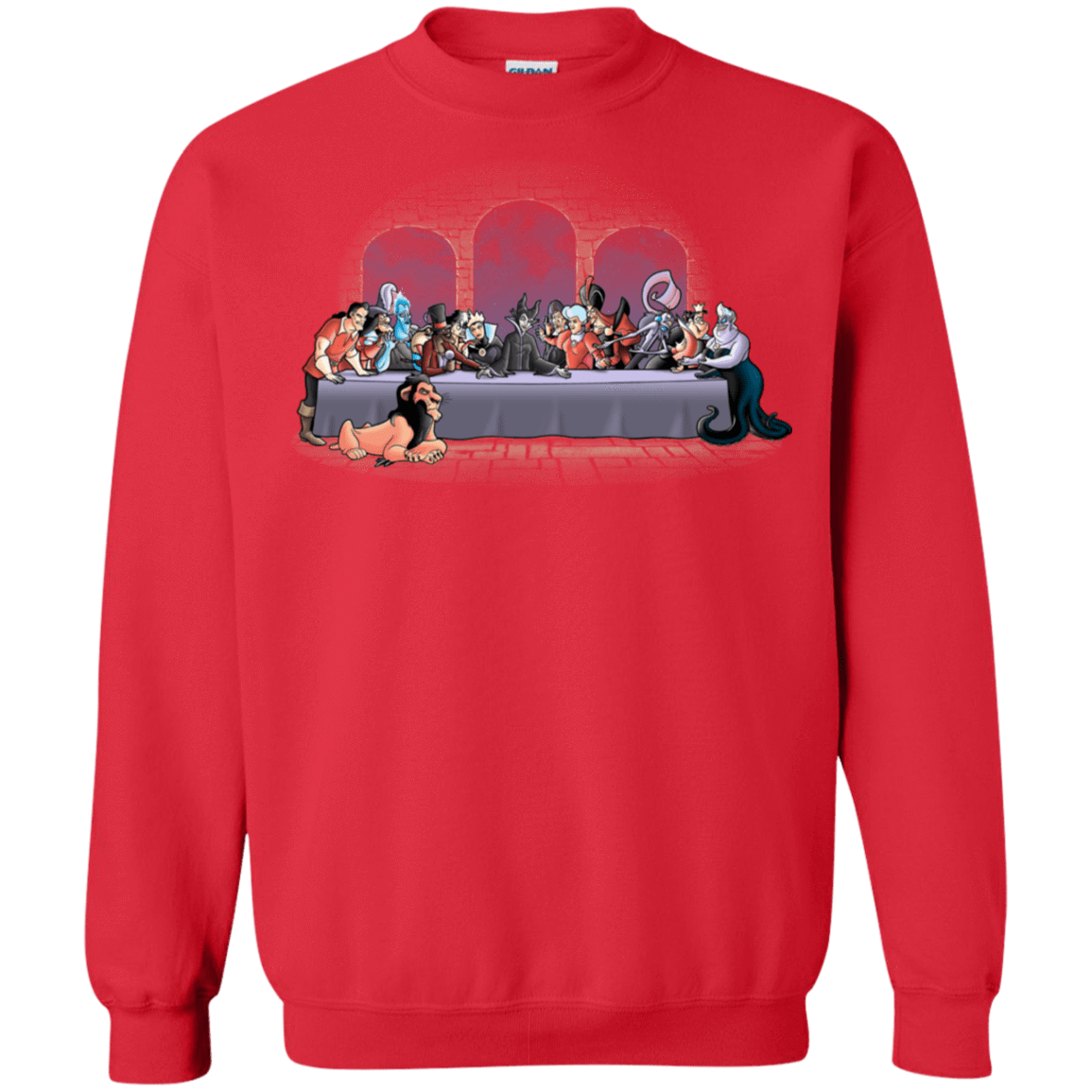 Sweatshirts Red / S Bad Dinner Crewneck Sweatshirt