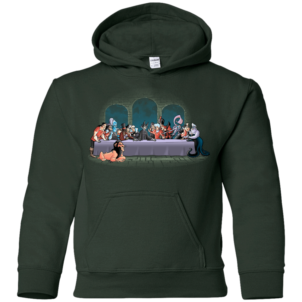 Sweatshirts Forest Green / YS Bad Dinner Youth Hoodie