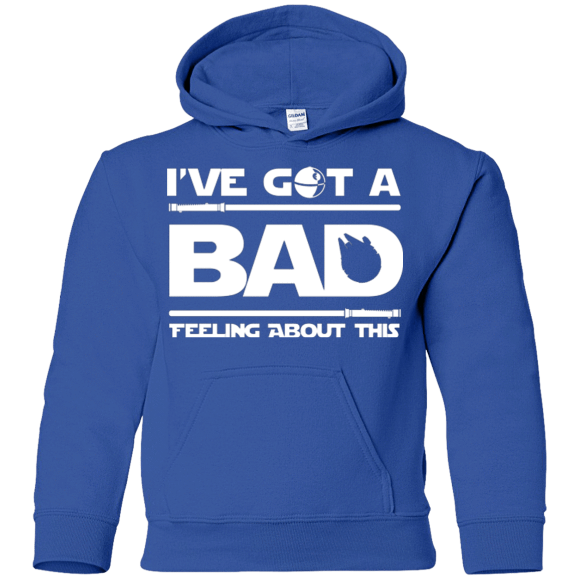 Sweatshirts Royal / YS Bad Feeling Youth Hoodie