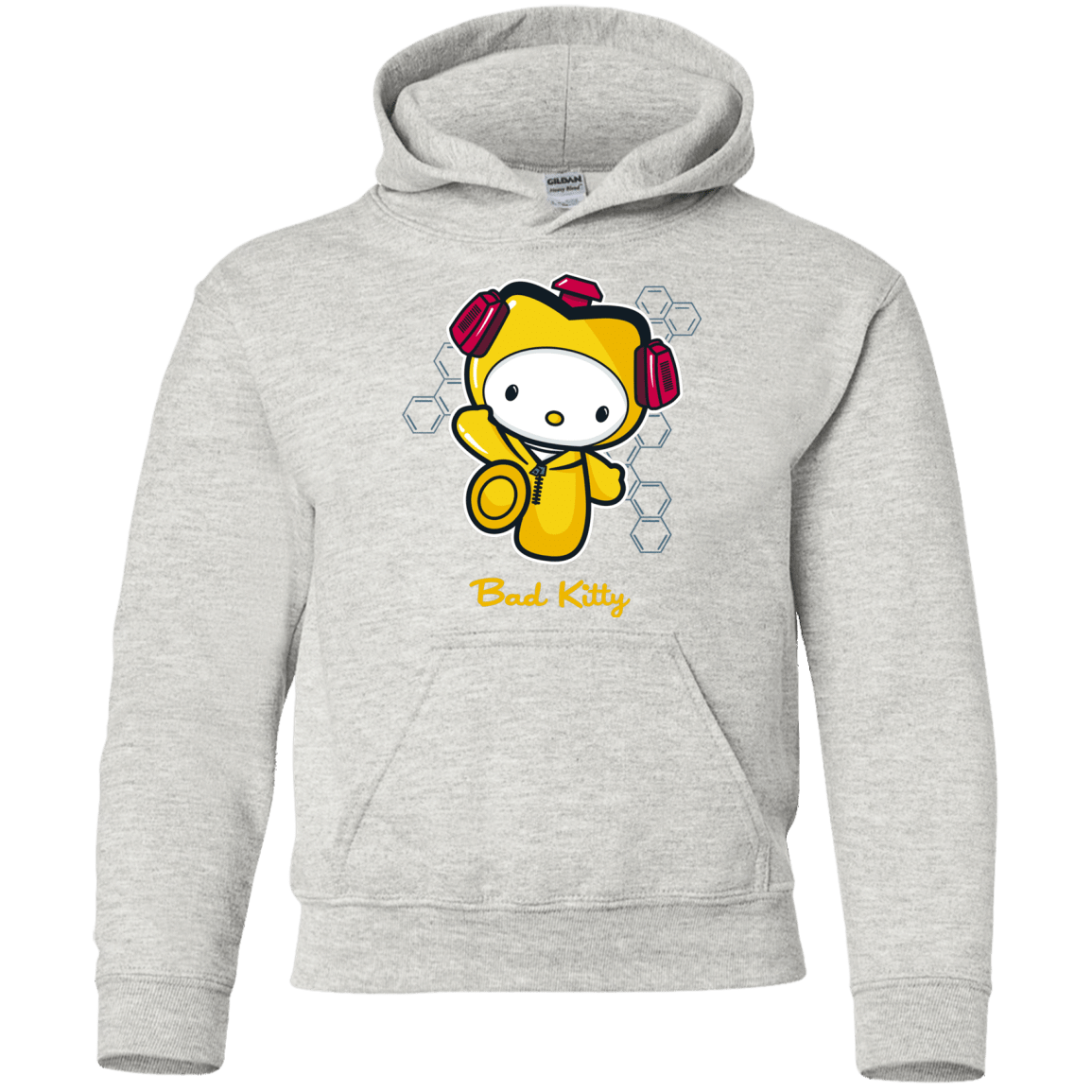 Sweatshirts Ash / YS Bad Kitty Youth Hoodie