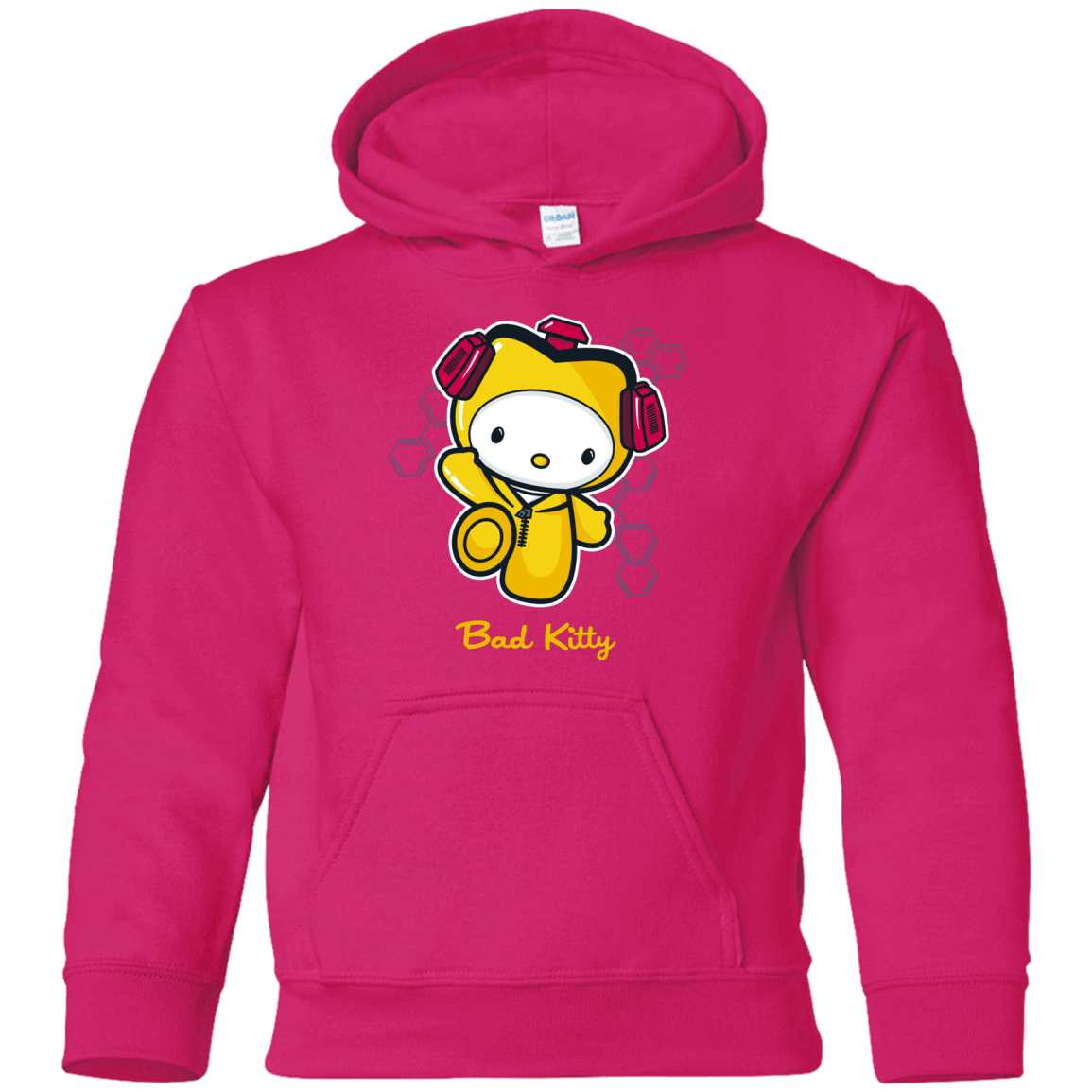 Sweatshirts Heliconia / YS Bad Kitty Youth Hoodie